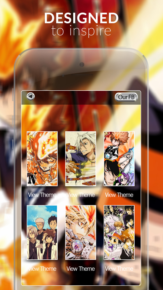 Manga & Anime Gallery : HD Wallpaper Themes and Backgrounds For Katekyo Hitman Reborn! Style screenshot 1