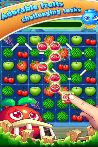 Happy Fruit Splash - Garden Match-3 - náhled