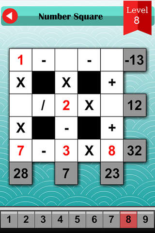Number Square (Math Equation Puzzles) - náhled