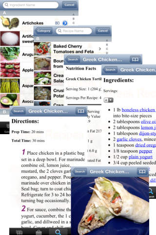 Greek Recipes - náhled
