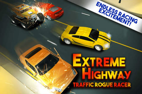 Extreme Highway Traffic Rogue Racer Game - náhled