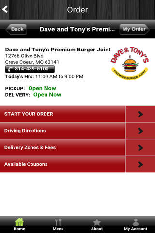 Dave and Tony's Premium Burger Joint - náhled