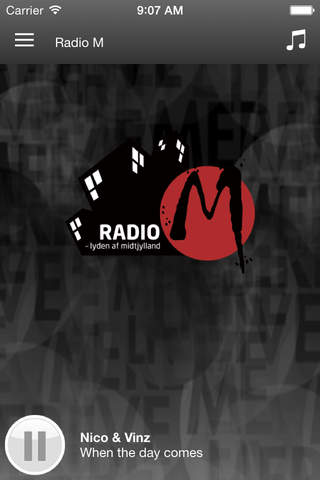 Radio M - náhled