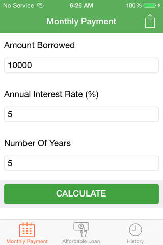 Loans Calculator and Manager - náhled