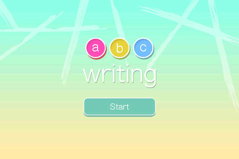 ABC Writing in Flat Design - náhled