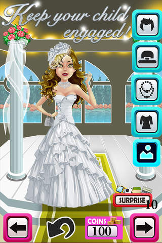 A Wedding Day Makeover Fashion Salon Dressing Up G - náhled