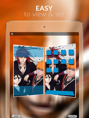Manga & Anime Gallery : HD Retina Wallpaper Themes and Backgrounds in Bleach Edition Style screenshot 6