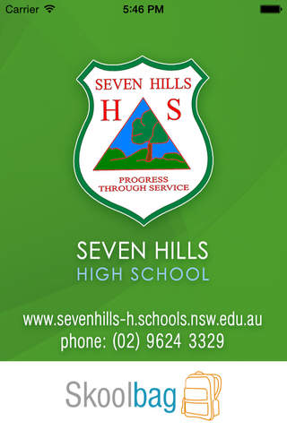Seven Hills High School - Skoolbag - náhled