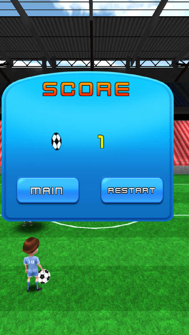 Flick Soccer - Cartoon screenshot 4