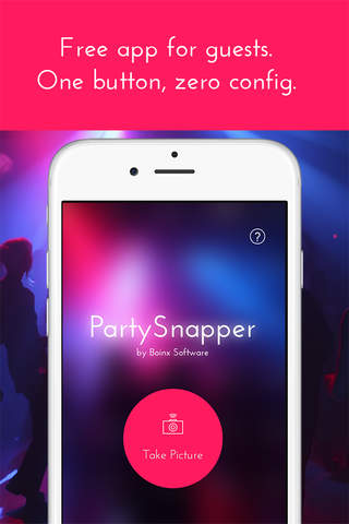 PartySnapper – The Social Photo Wall App That Will - náhled