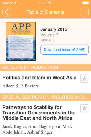 Asian Politics & Policy - náhled