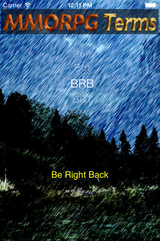 MMORPG Terms - náhled