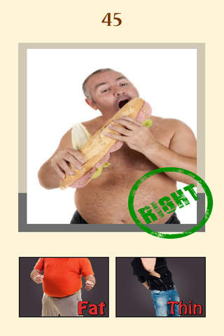 Fat or Thin - Guess from the close up pics - náhled