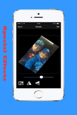 My Photo Editor app - náhled