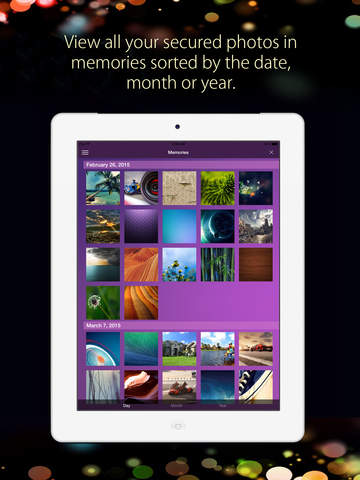 Secure Photo Gallery for iPad - Hide Private Photo & Lock your videos + Media Vault screenshot 2