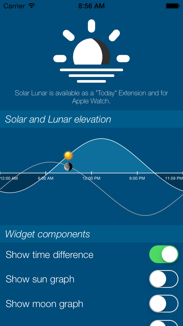 Solar Lunar Widget screenshot 3