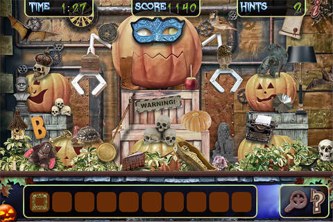 Haunted Halloween Mystery Hidden Objects - Object  - náhled