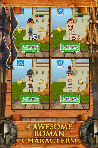 3D Roman Gladiator Run Impossible Infinite Runner  - náhled