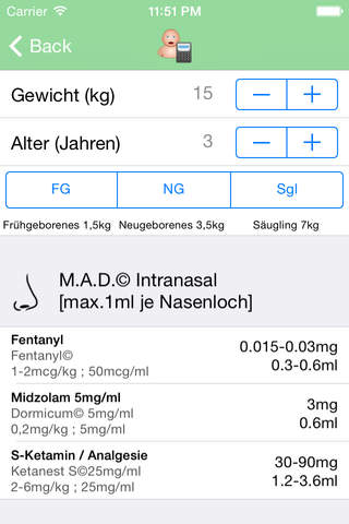 Kinder Anästhesie XS - náhled
