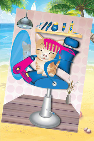 Cute Kitty Salon - Crazy little pet wash, dressup  - náhled