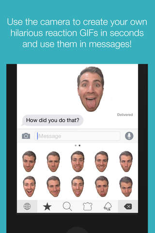 GIFKey - GIF Emoji Keyboard - náhled