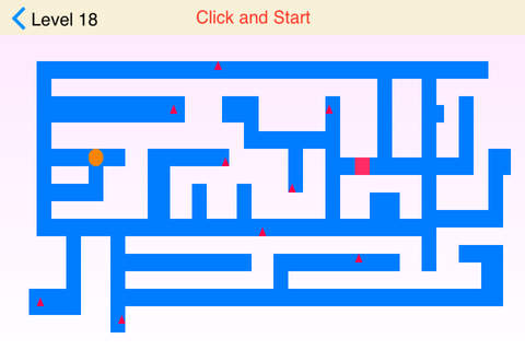 Touch Maze Line ------ touch and move dots make it - náhled
