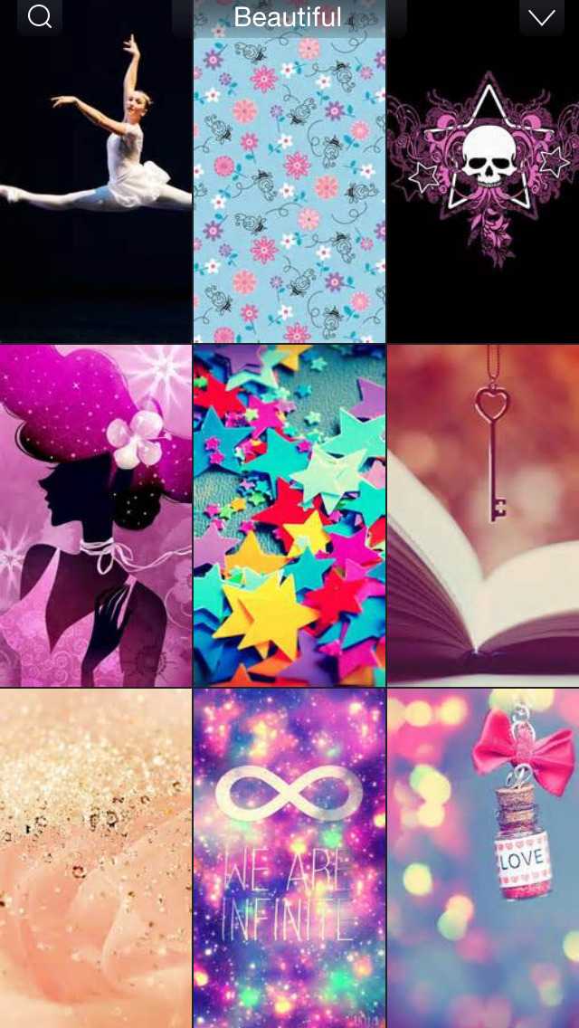 Cute Girly Wallpapers - Pink & Floral Pictures HD screenshot 1