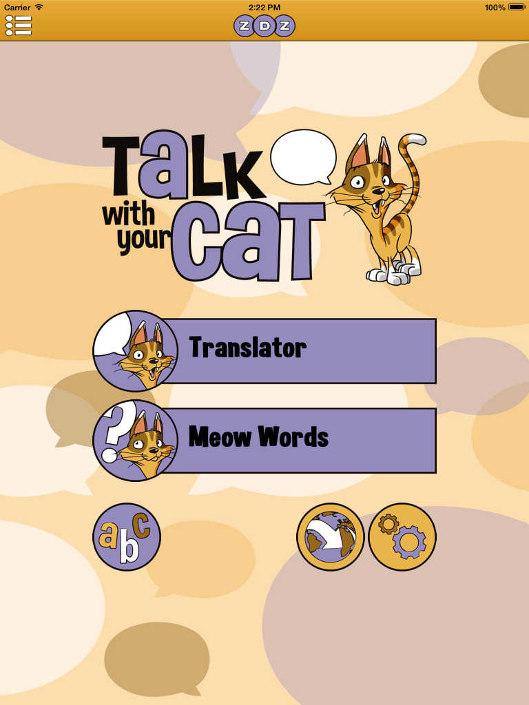 Human to cat translator meows