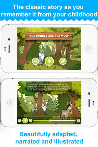 The Donkey and the Wolf - Narrated Children Story - náhled