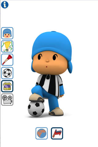 Talking Pocoyo Football Free - náhled