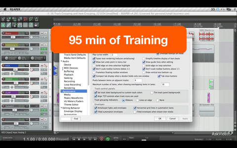 AV for Reaper 101 - Introduction to Reaper - náhled