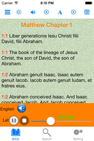 The Vulgate Bible in Latin and English - náhled