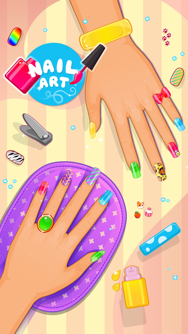 Nail Art Game 💅 Manicure and accessories | nail, nail art, imagination |  Put some magical art on your nails! Get creative and let your imagination  go wild as you color and