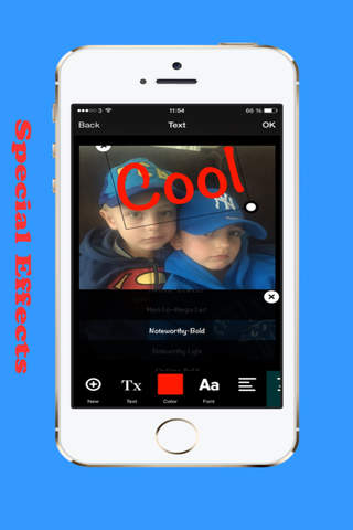 My Photo Editor app - náhled
