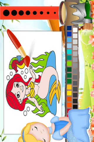 Princess Fairytail Coloring - All In 1 Beauty Draw - náhled