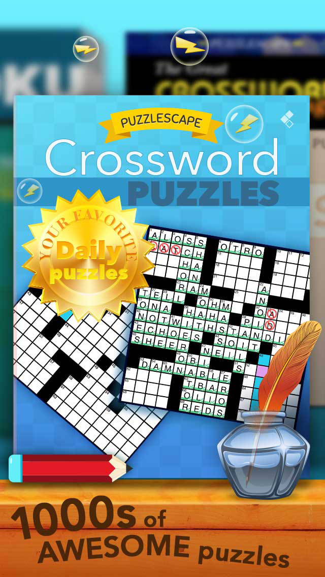 PuzzleScape - Your daily escape for Crosswords, Sudoku, Word Search and More! screenshot 2