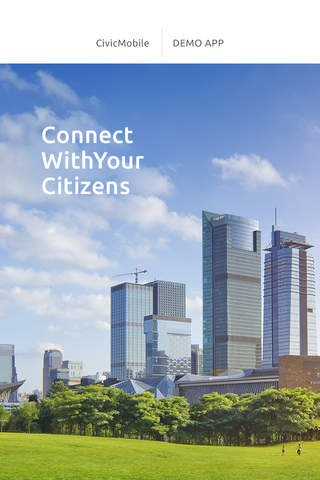 CivicMobile Demo - náhled