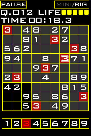 MY NUMBER PLACE -Free sudoku!- - náhled