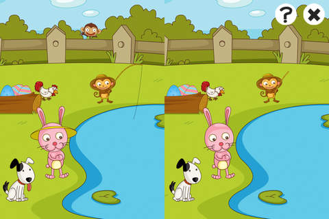 Active Easter Bunny Learning Game for Children - náhled