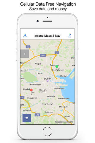 Ireland Offline Maps and Offline Navigation - náhled
