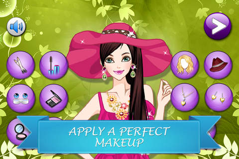 Cute Girl Spring Make Up - náhled