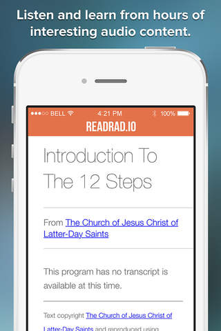 LDS 12 Step Addiction Program Audio Recordings wit - náhled