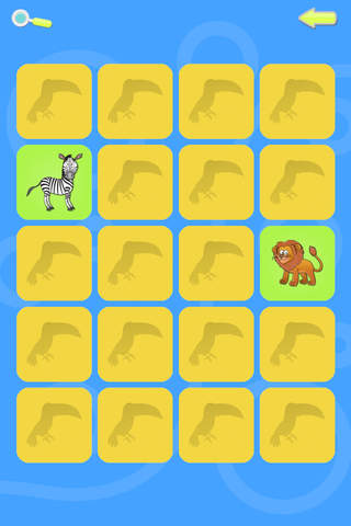 Preschool Memory Match - Farm and Jungle Animal So - náhled