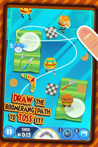 Burgerang - Combat Hordes of Crazy Burgers - náhled