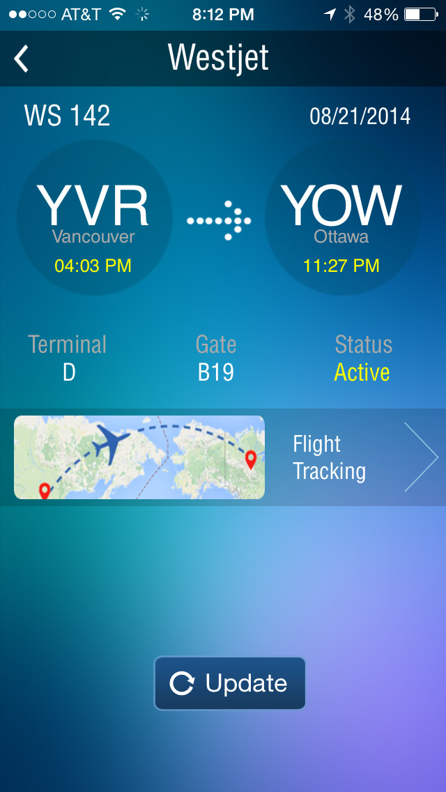 Winnipeg Airport+Flight Tracker Bearskin Calm air Canada screenshot 3