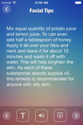 Facial Tips - náhled
