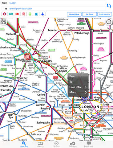 Transit London - UK journey planner for NationalRail, TFL, bus and flight by NAVITIME screenshot 7