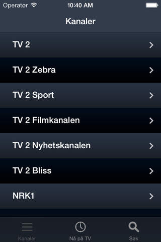 Norge TV - náhled