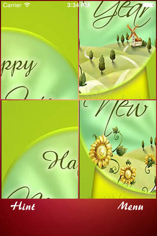 New Year Jigsaw Puzzel - náhled