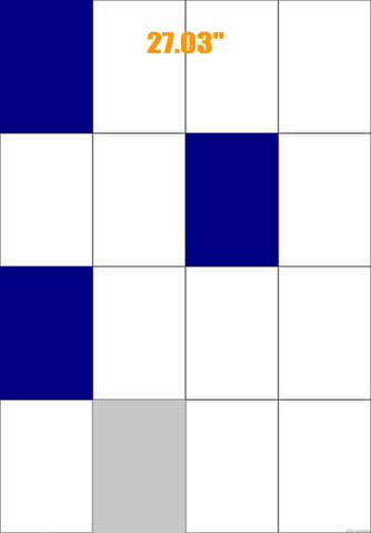 Blue Piano Tiles - náhled